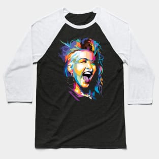 Cyndi Lauper Baseball T-Shirt